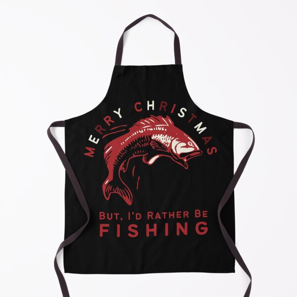 Item preview, Merry Christmas But, I would rather be fishing designed and sold by CheerfulBee.