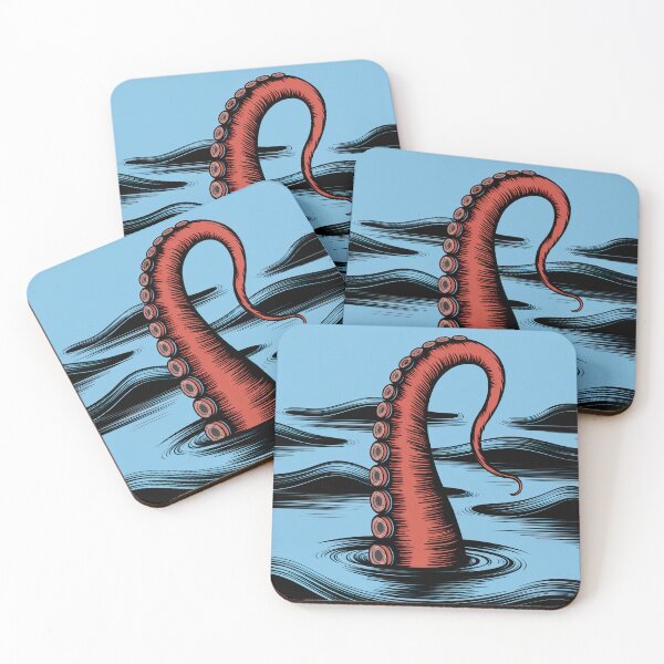Item preview, Red Tentacle designed and sold by Angry Swan Designs.