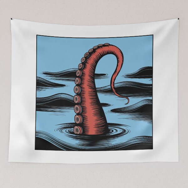 Item preview, Red Tentacle designed and sold by Angry Swan Designs.