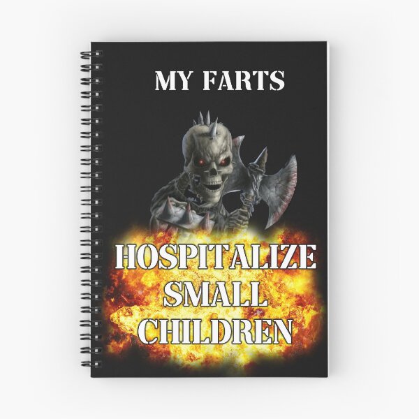 Item preview, my farts hospitalize small children edgy skeleton designed and sold by InMyMentalEra.