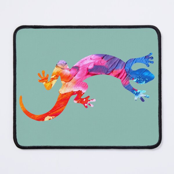 Item preview, Gecko lizard ethnic sign in modern abstract design designed and sold by mikistudio.