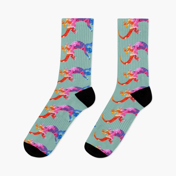 Item preview, Gecko lizard ethnic sign in modern abstract design designed and sold by mikistudio.