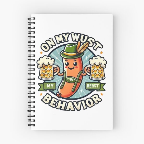 Item preview, Oktoberfest On My Wurst Behavior Funny German Men Women designed and sold by SztylishDesigns.