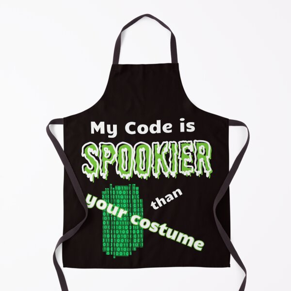 Item preview, Spooky Code: funny design for Geeks and Programmers designed and sold by mARTaCreation.