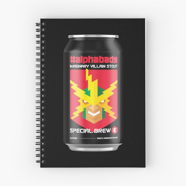 Item preview, IMAGINARY VILLAIN STOUT // #alphabads "E" designed and sold by REALTHANG CUSTOMS.