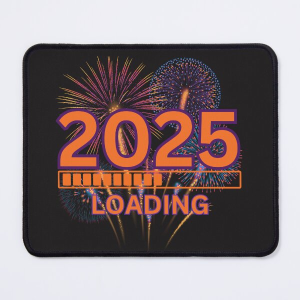 Item preview, 2025 Loading: Exciting Countdown to the New Year with Fireworks designed and sold by elynne9.