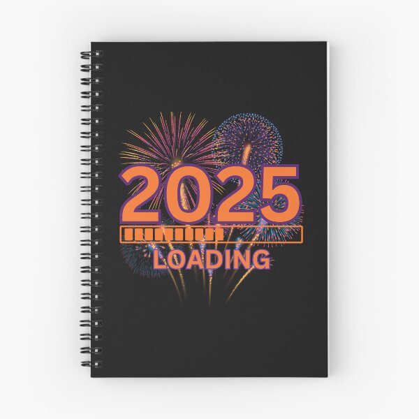 Item preview, 2025 Loading: Exciting Countdown to the New Year with Fireworks  designed and sold by elynne9.