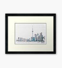 Toronto Mornings Framed Print