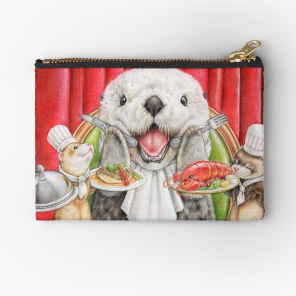 Vista previa del artículo con la obra «Restaurante gourmet Sea Otter», diseñado y vendido por Itachigumo-Shop.