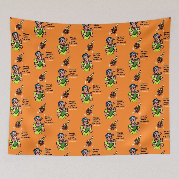 Item preview, Rafa lanzando raqueta jajaja designed and sold by ourhappyface.
