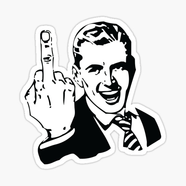 Feck Off Sticker