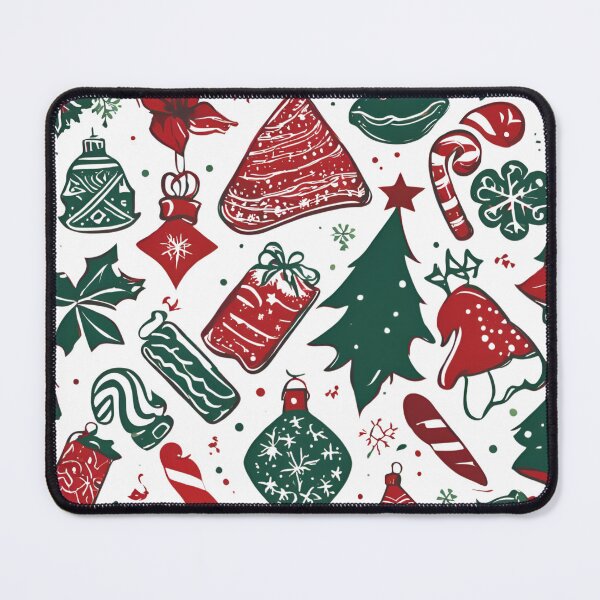 Item preview, Festive Texture in Red and Green, merry, funny, gifts, designed and sold by Ewelina Niemiec.