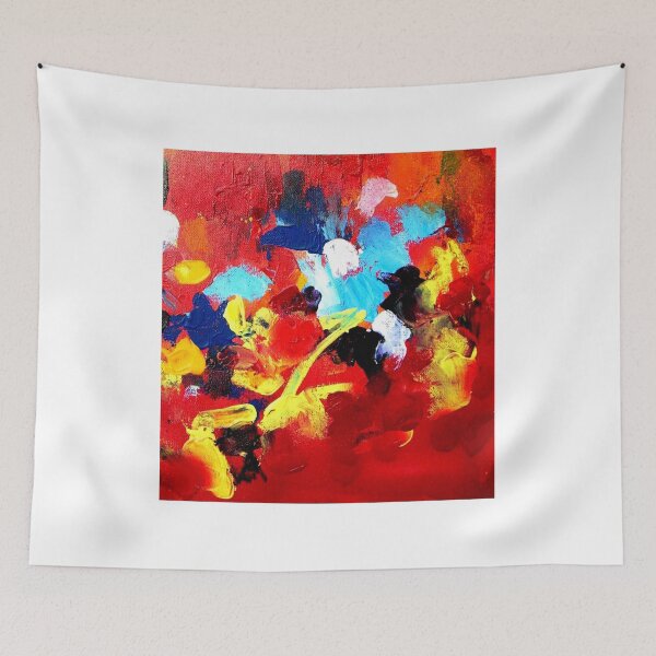 Item preview, Abstract Composition-acrylic painting on canvas designed and sold by SamirArt.