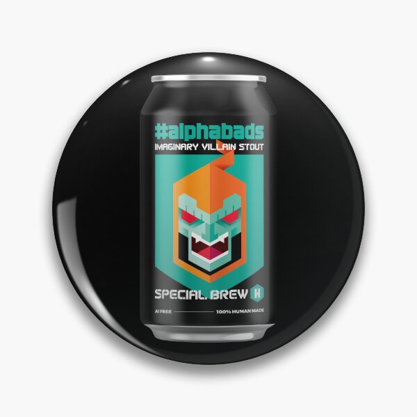 Item preview, IMAGINARY VILLAIN STOUT // #alphabads "H" designed and sold by REALTHANG CUSTOMS.