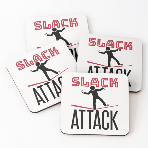 Item preview, Slack Attack Slacklining designed and sold by jaygo.