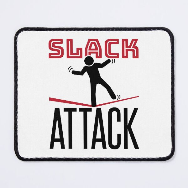 Item preview, Slack Attack Slacklining designed and sold by jaygo.