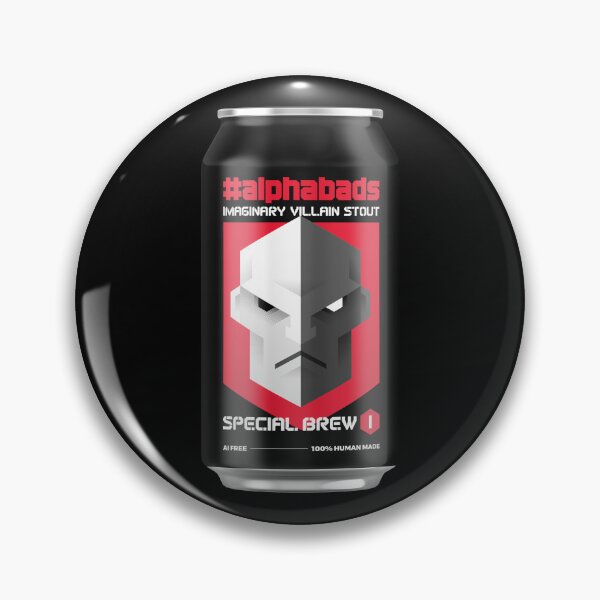 Item preview, IMAGINARY VILLAIN STOUT // #alphabads "I" designed and sold by REALTHANG CUSTOMS.