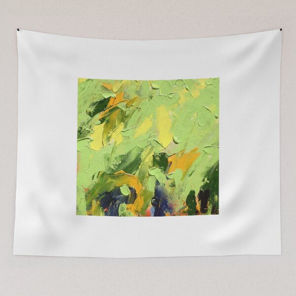 Item preview, Abstract Green Painting designed and sold by SamirArt.