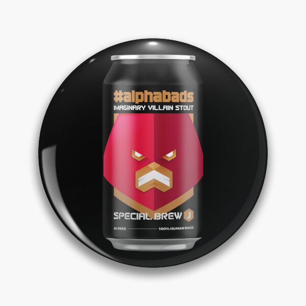 Item preview, IMAGINARY VILLAIN STOUT // #alphabads "J" designed and sold by REALTHANG CUSTOMS.