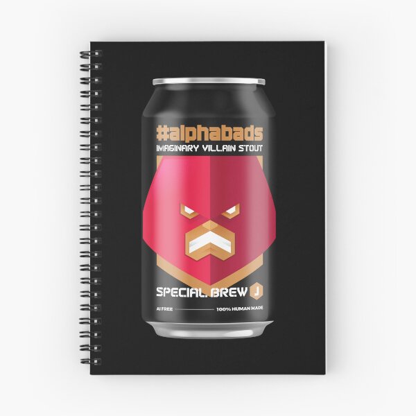Item preview, IMAGINARY VILLAIN STOUT // #alphabads "J" designed and sold by REALTHANG CUSTOMS.