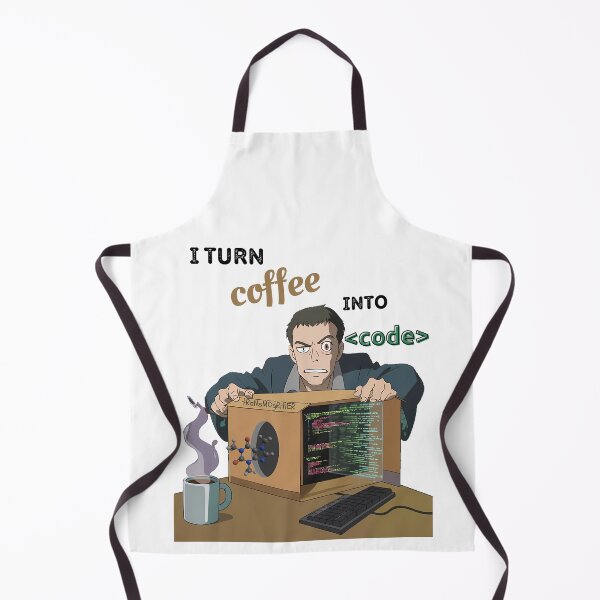Item preview, I turn coffee into code designed and sold by Scientific Jester.