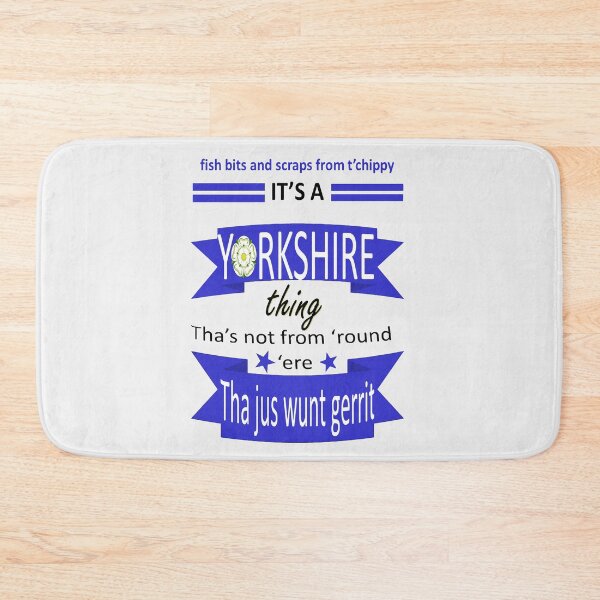 Item preview, Fish Bits And Scraps From Chippy Its A Yorkshire Thing Tyke Slang designed and sold by taiche.