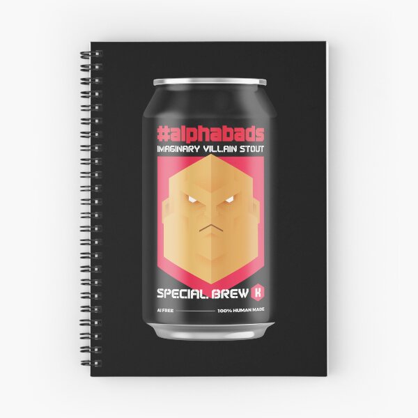 Item preview, IMAGINARY VILLAIN STOUT // #alphabads "K" designed and sold by REALTHANG CUSTOMS.