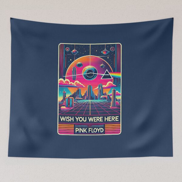Item preview, Pink Floyd - Wish you were here - Retrofuturist Style designed and sold by Sovietmovies.