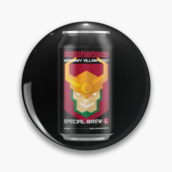 Item preview, IMAGINARY VILLAIN STOUT // #alphabads "L" designed and sold by REALTHANG CUSTOMS.