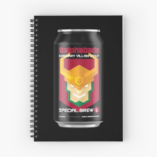 Item preview, IMAGINARY VILLAIN STOUT // #alphabads "L" designed and sold by REALTHANG CUSTOMS.