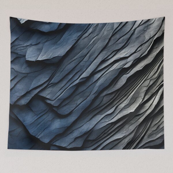 Item preview, Crumpled blue paper pattern designed and sold by Have Mercy.