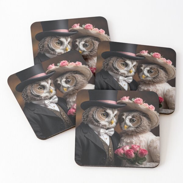 Item preview,  Owls in Love designed and sold by Collection de trésors .