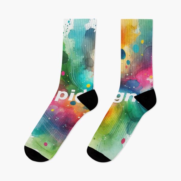 Item preview, Edgy Watercolor Colorful STUPID DESIGN, Unique and Unconventional designed and sold by villacreativa.