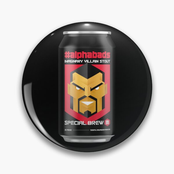 Item preview, IMAGINARY VILLAIN STOUT // #alphabads "M" designed and sold by REALTHANG CUSTOMS.