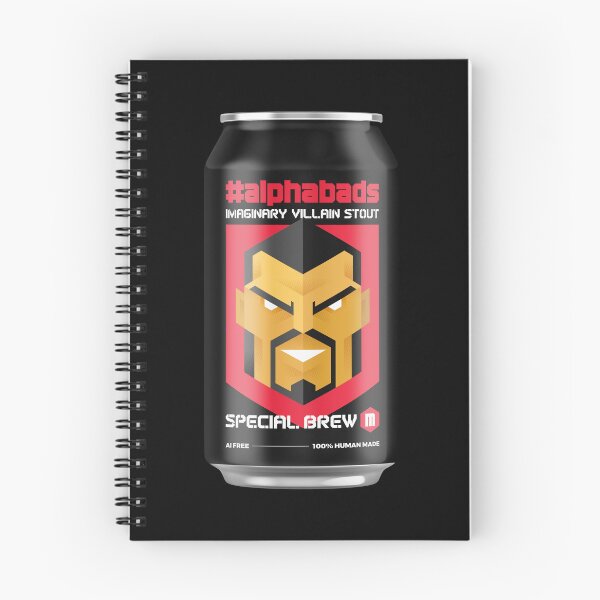 Item preview, IMAGINARY VILLAIN STOUT // #alphabads "M" designed and sold by REALTHANG CUSTOMS.