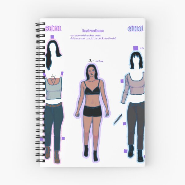 Item preview, sam & joey paper doll designed and sold by artingthoughts.