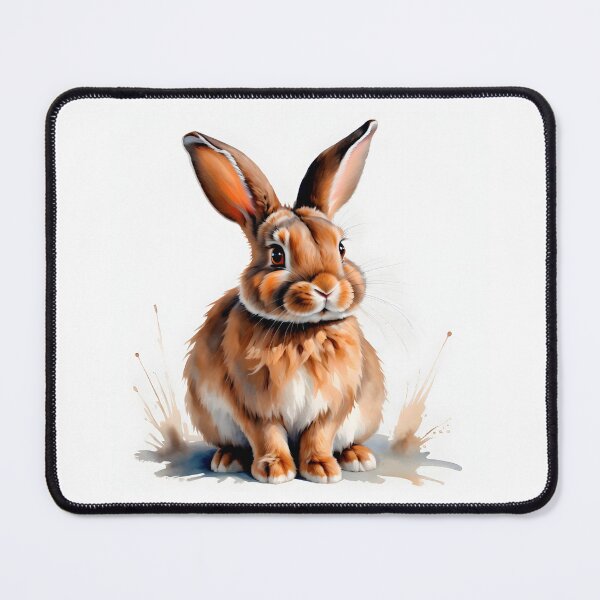 Item preview, Fluffy Bunny In Painting Style designed and sold by Adelberton.