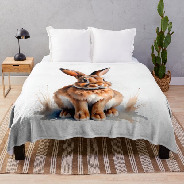 Item preview, Fluffy Bunny In Painting Style designed and sold by Adelberton.