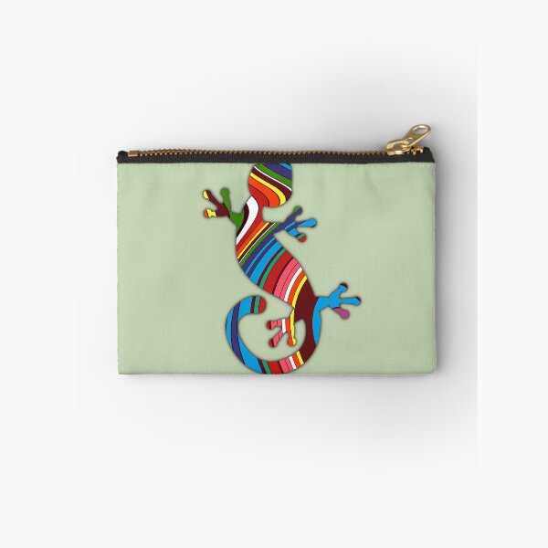 Item preview, Gecko lizard ethnic sign in modern abstract design designed and sold by mikistudio.