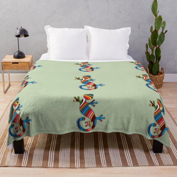 Item preview, Gecko lizard ethnic sign in modern abstract design designed and sold by mikistudio.