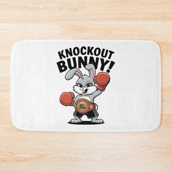 Item preview, Boxing Bunny Champion in Victory Pose designed and sold by Petpixy.