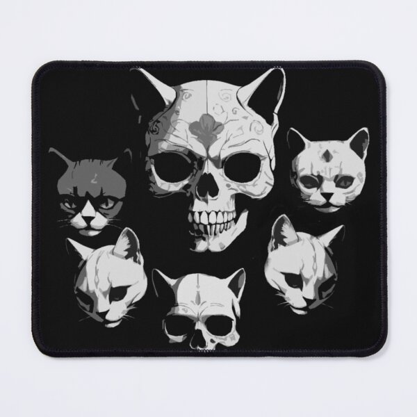 Item preview, Skull and cats designed and sold by After De Moment.