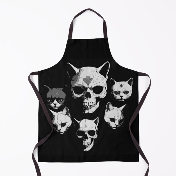 Item preview, Skull and cats designed and sold by After De Moment.