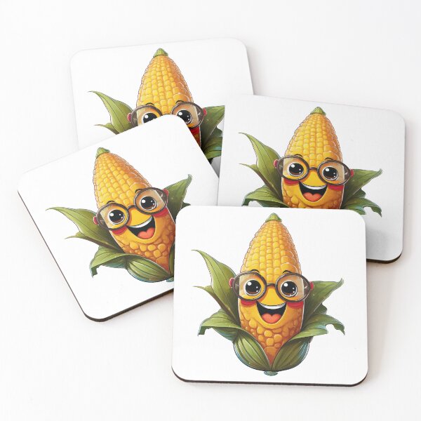 Item preview, Corncob with glasses designed and sold by BysonDesigns.