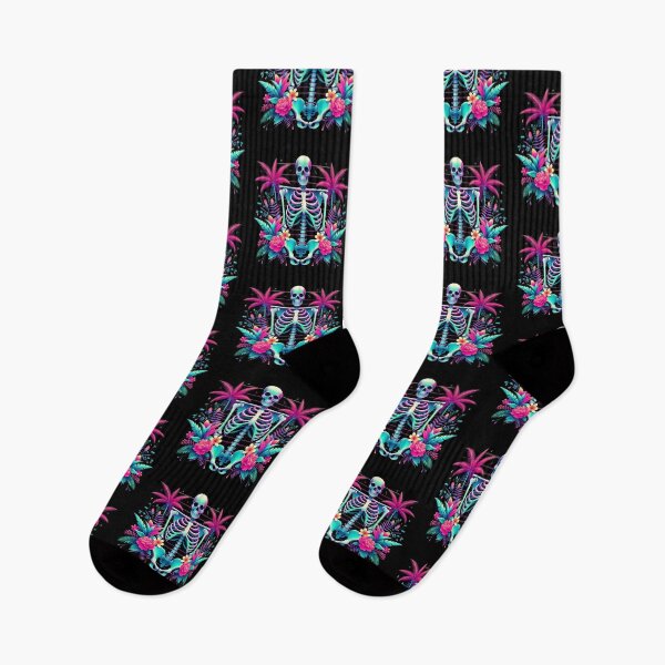 Item preview,  Neon Tropical Skeleton Design designed and sold by pumsquare.