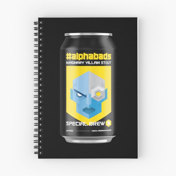 Item preview, IMAGINARY VILLAIN STOUT // #alphabads "N" designed and sold by REALTHANG CUSTOMS.