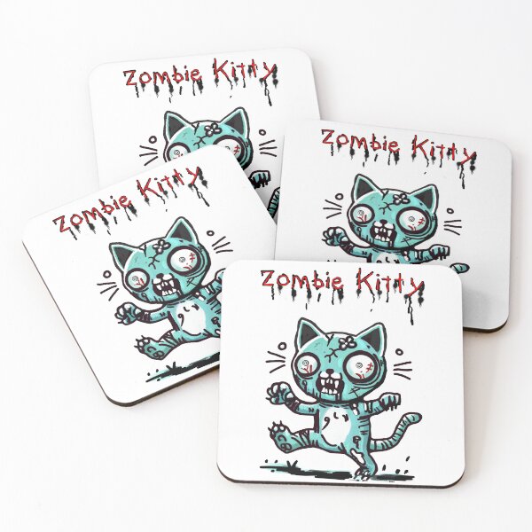 Item preview, Zombie Kitty designed and sold by TraceyMackieArt.