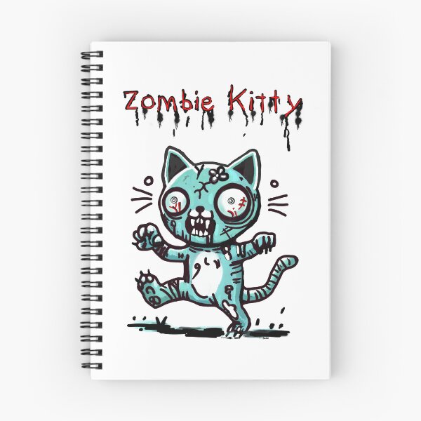 Item preview, Zombie Kitty designed and sold by TraceyMackieArt.