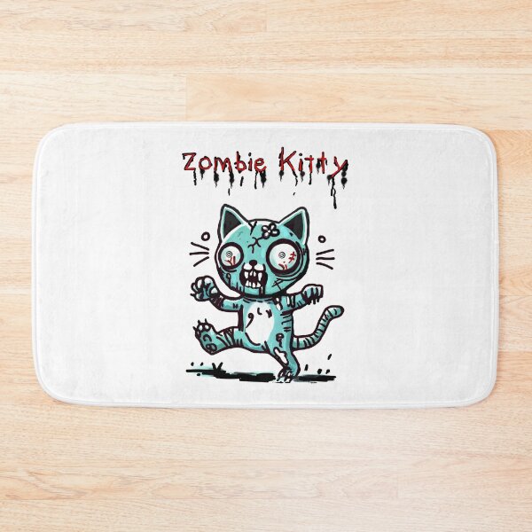 Item preview, Zombie Kitty designed and sold by TraceyMackieArt.