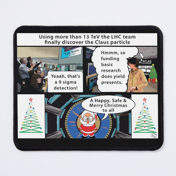 Item preview, Santa Claus particle discovered at CERNs LHC designed and sold by AllTheus AllTheus.